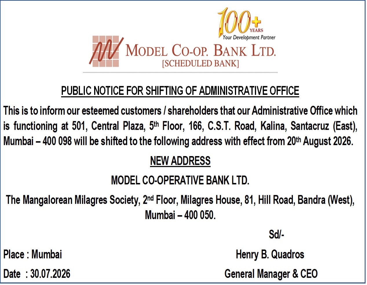 Tender-Notice